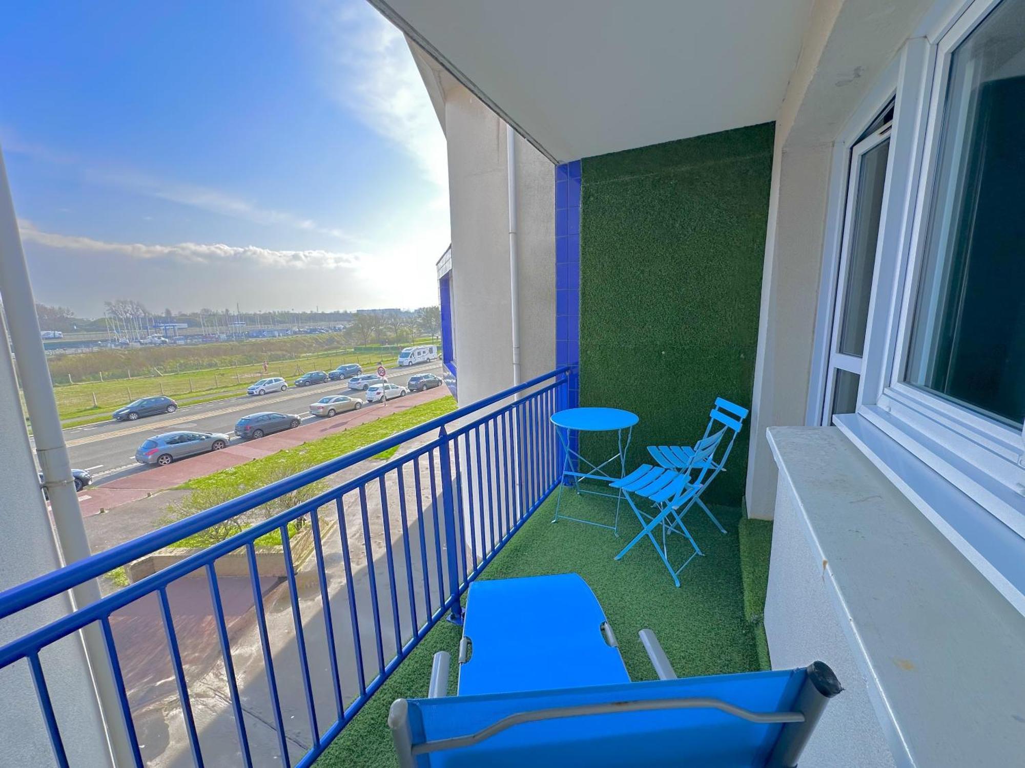 Appartement Luxe Vue Sur Mer Calais Plage מראה חיצוני תמונה